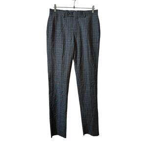 NWT Calvin Klein Men's Mabry Dress Pants Plaid Size 31 Business Career Corp Core